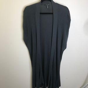 Women's L/XL Eileen Fisher Capped-sleeve Duster